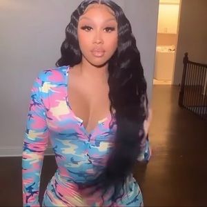 Sexy ladies Pajamas set fatigue print